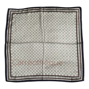 Foulard carré 70x70cm satin soyeux effet soie cachemire minimaliste chic
